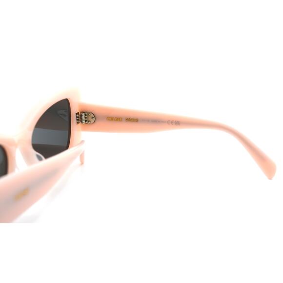 NEW CELINE PARIS CL40236I 72A PINK OPAL GREY AUTHENTIC SUNGLASSES - Picture 10 of 15